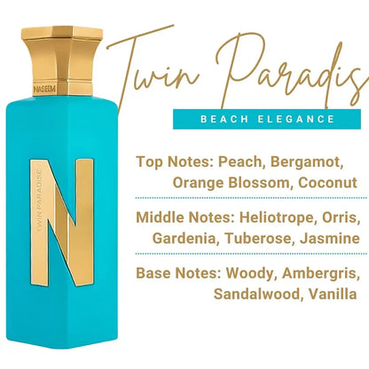 Twin Paradise Aqua Parfum 75ml EDP By NASEEM