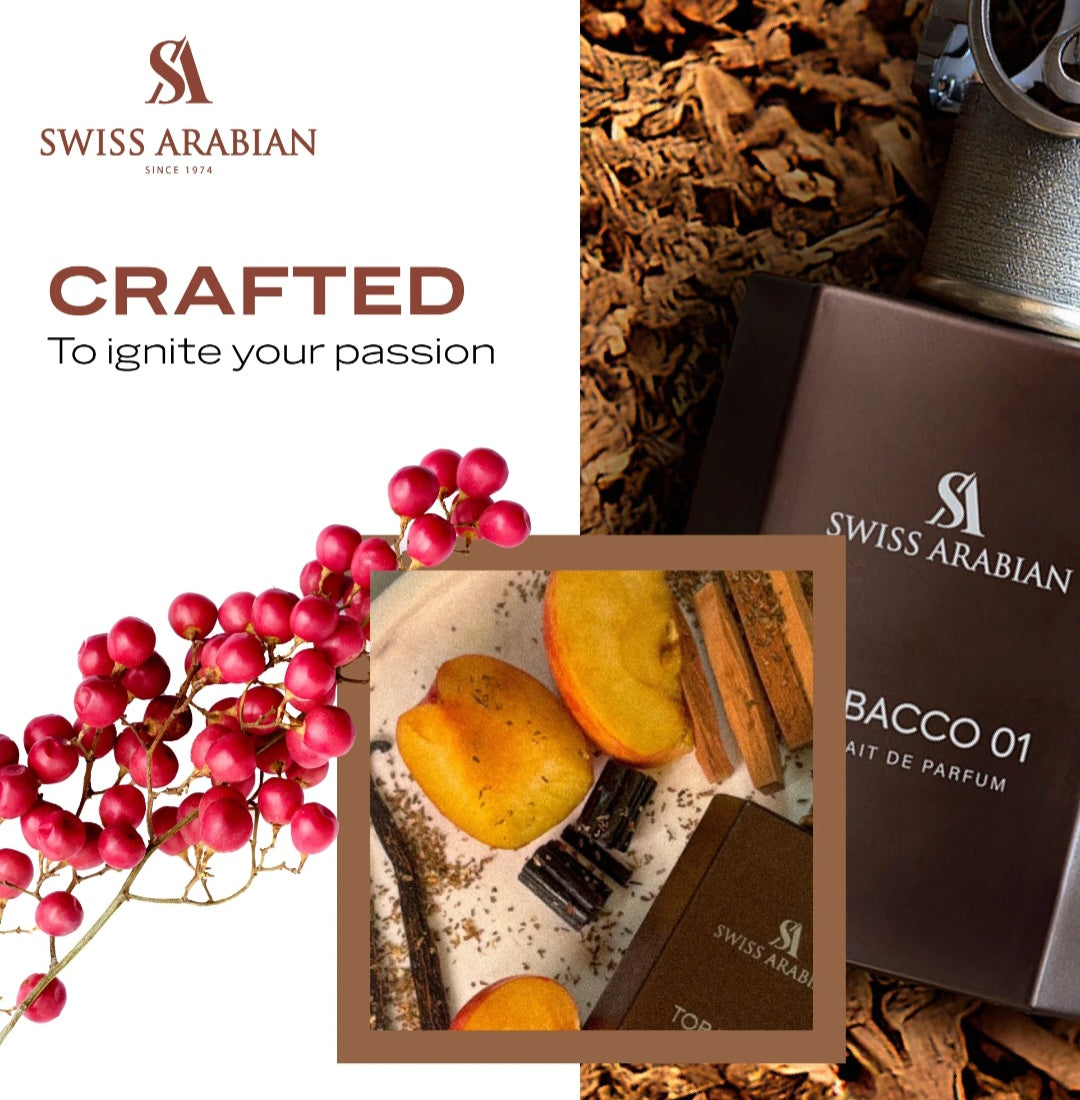 TOBACCO 01 Extrait 50ml for Unisex By Swiss Arabian