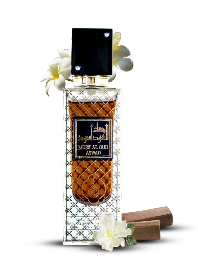 MUSK AL OUD ASWAD 100ml EDP for Unisex By mahabub perfumes