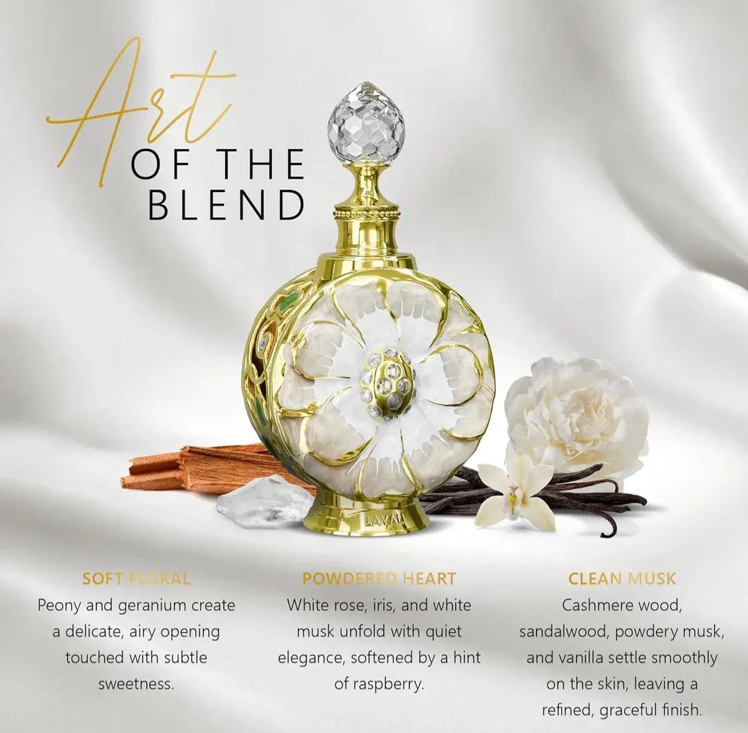 Swiss Arabian Layali Blanc Perfumes Oils 15ml for Woman's