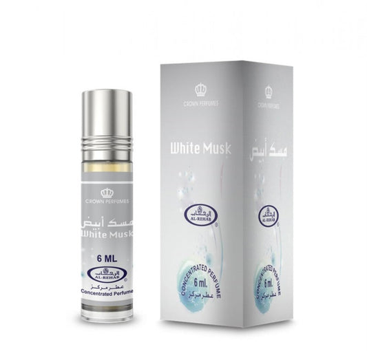 White musk 6ml Oils perfumes EDP Unisex By Al Rehab