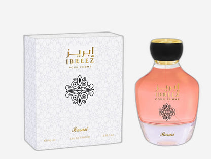 IBREEZ Pour Femme 100ml  EDP By Rasasi for Unisex