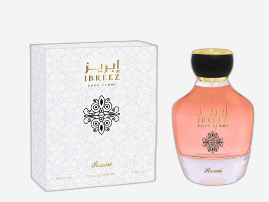 IBREEZ Pour Femme 100ml  EDP By Rasasi for Unisex