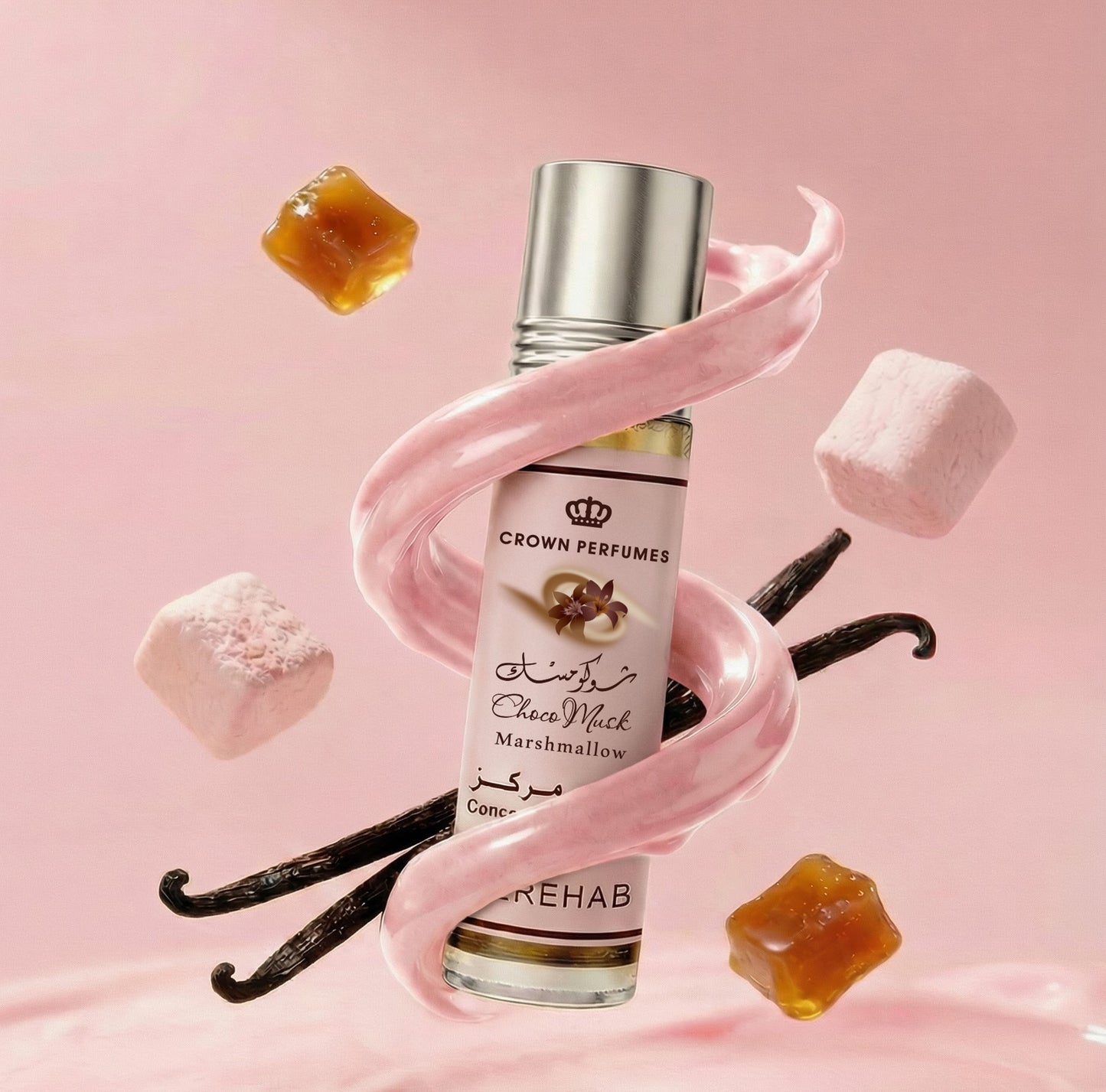 Choco musk Marshmallow 6ml Oils perfumes EDP Unisex By Al Rehab