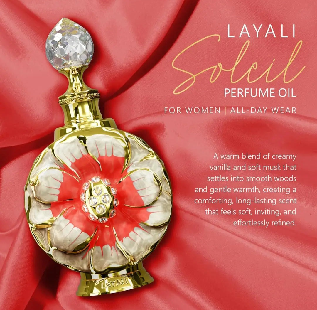 Swiss Arabian Layali Soleil perfume Oil 15ml for Woman's