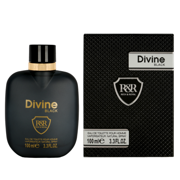 DIVINE BLACK 100ml EDP Unisex By Mahabub perfumes
