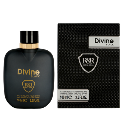 DIVINE BLACK 100ml EDP Unisex By Mahabub perfumes