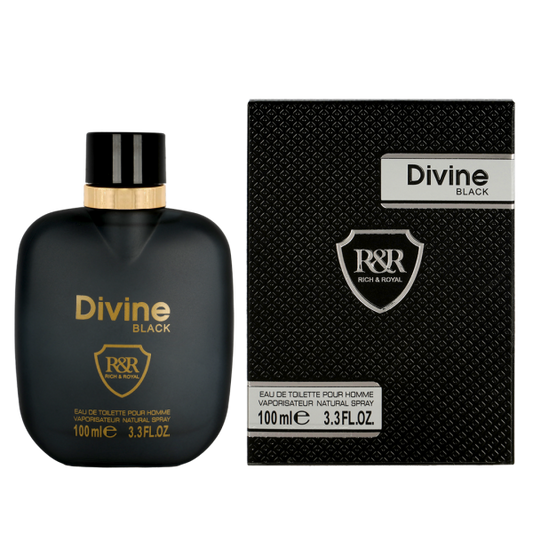 DIVINE BLACK 100ml EDP Unisex By Mahabub perfumes