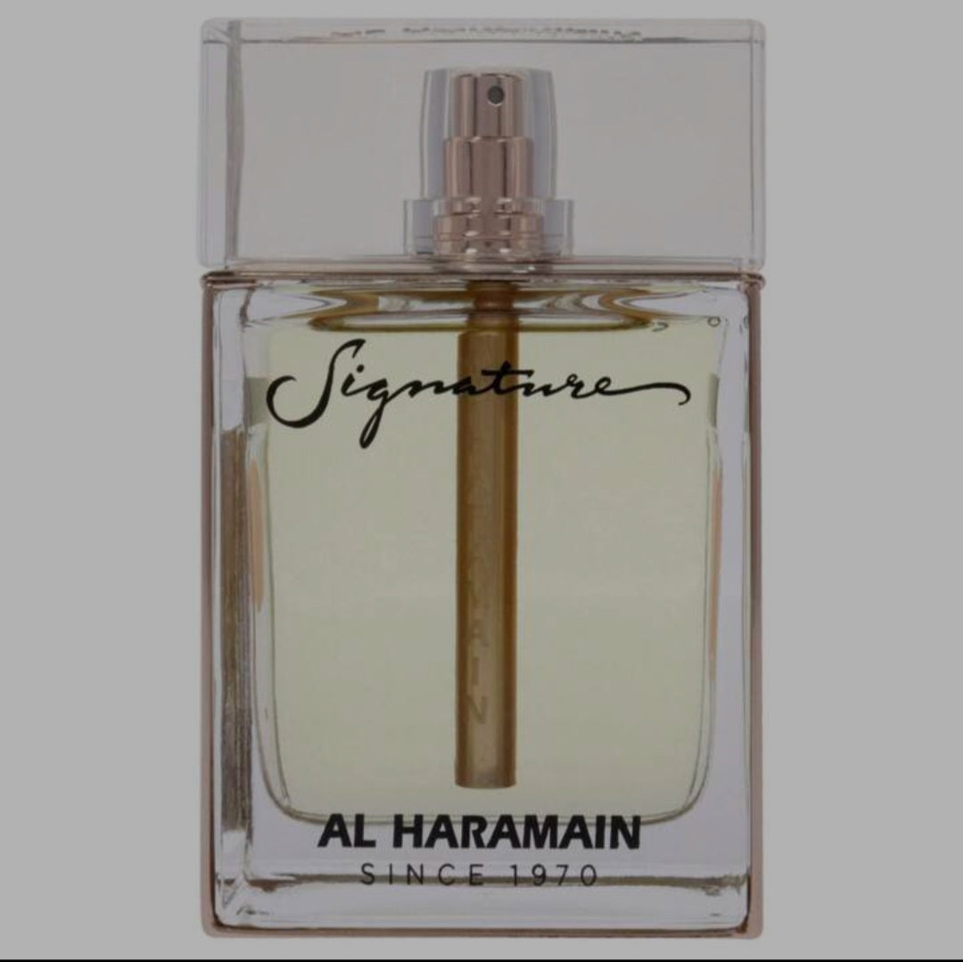 Signature Rose Gold 100ml EDP for Woman's By Al Haramain