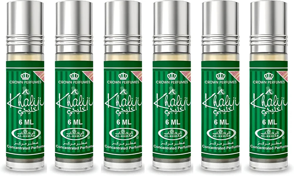 Khaliji Perfume Oil 6ml EDP 6pcs One Box