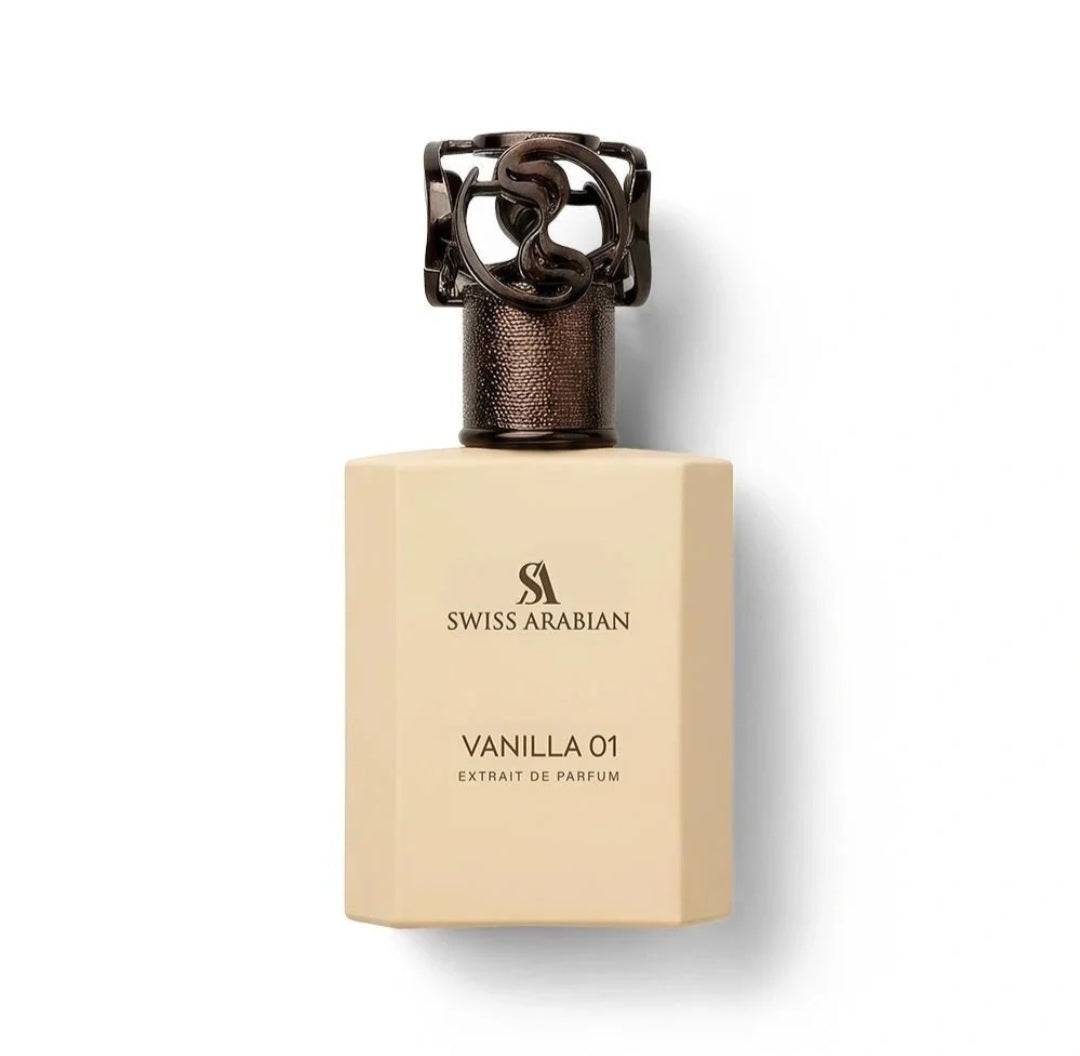 VANILLA 01 Extrait 50ml for Unisex By Swiss Arabian