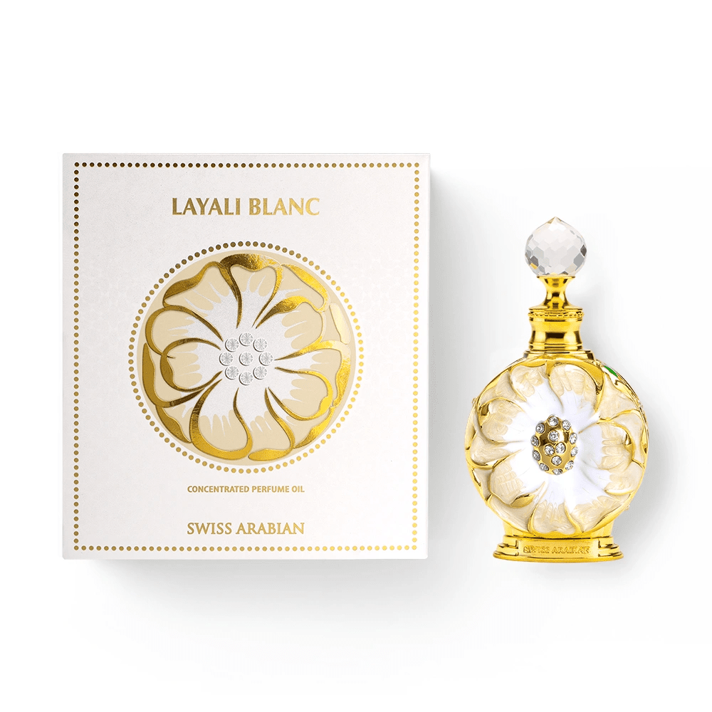 Swiss Arabian Layali Blanc Perfumes Oils 15ml for Woman's