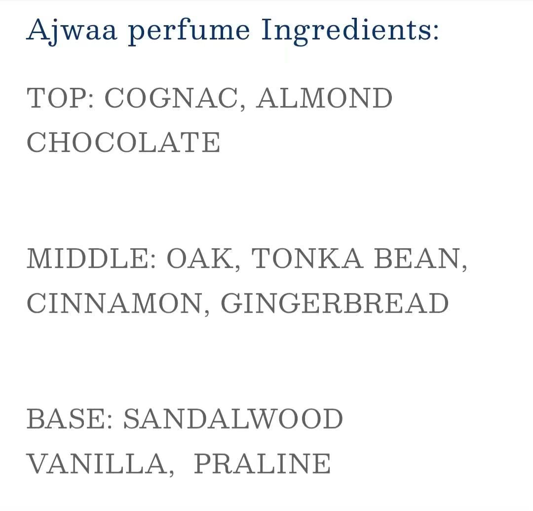 Ajwaa Niche 100ml EDP Unisex By Khalis