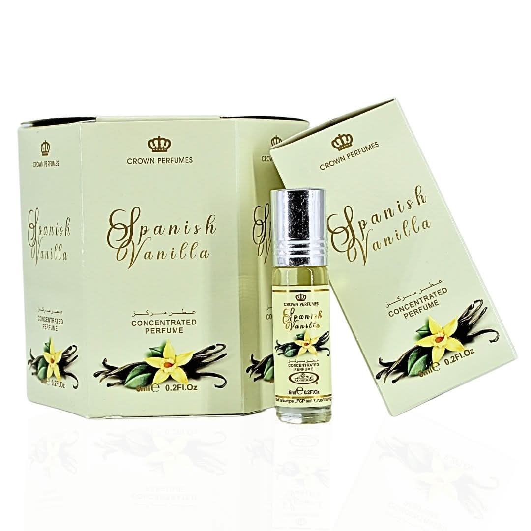 Spanish Vanilla Perfume Oil EDP 6ml 6pcs One Box