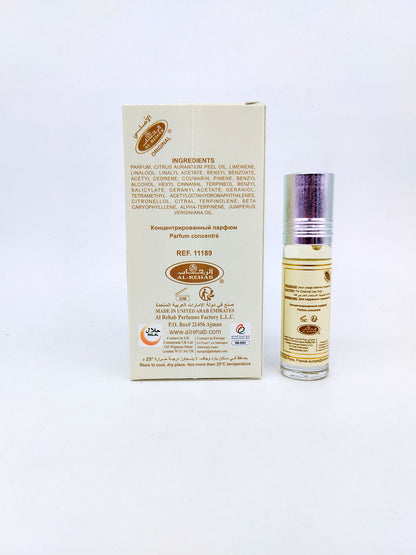 Spanish Vanilla Perfume Oil 6ml EDP